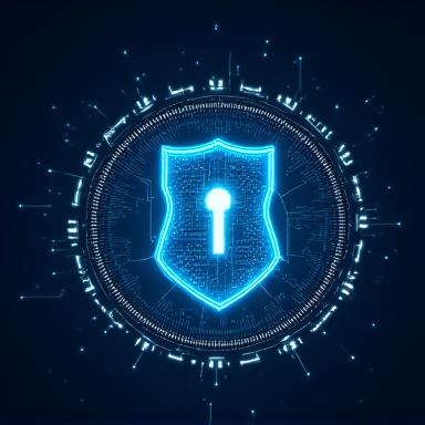 Abstract representation of data security and privacy